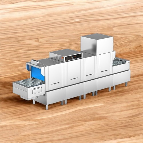 商用洗碗机一直处于进水状态，但就是不工作？