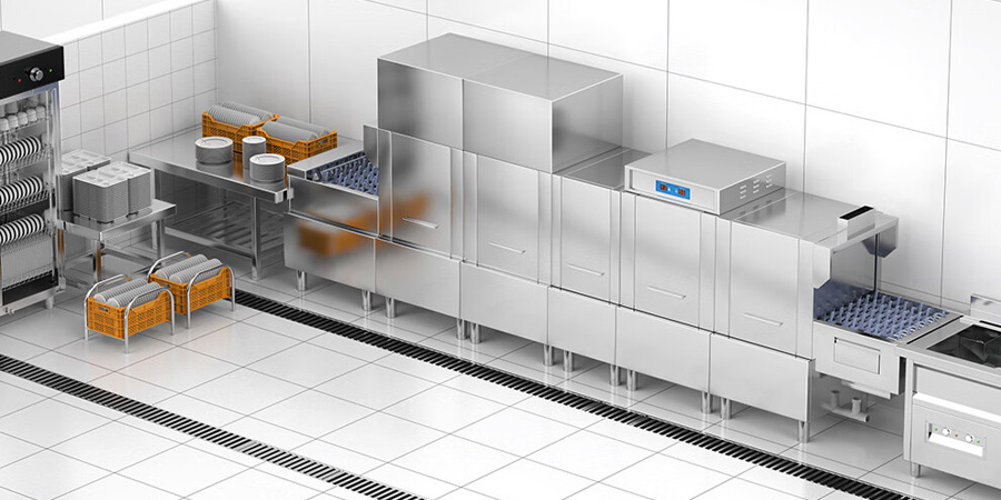 学校食堂用的大型洗碗机是什么 功率一般多大