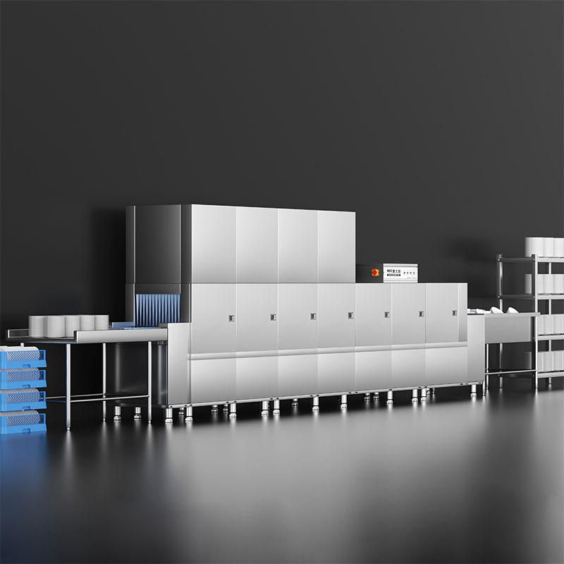 商用洗碗机的工作原理是什么？