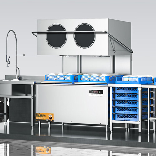 揭盖式洗碗机：高效省空间的餐饮业洗碗新选择