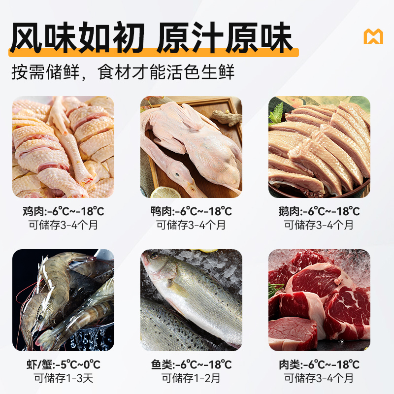 麦大厨标准款四门直冷立式冷冻冰柜