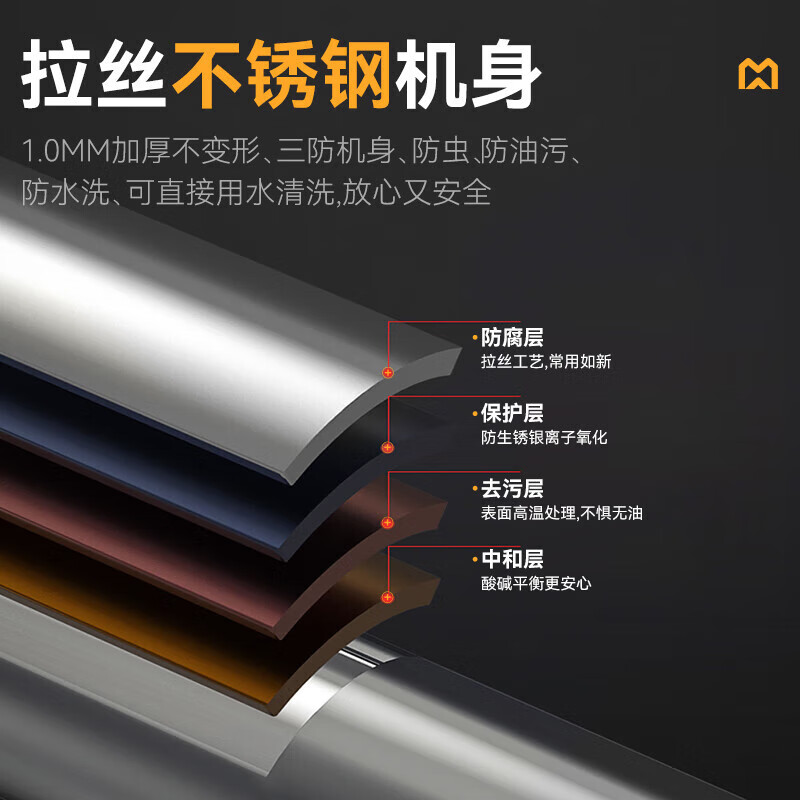 麦大厨升级款双头双尾小炒炉商用8KW